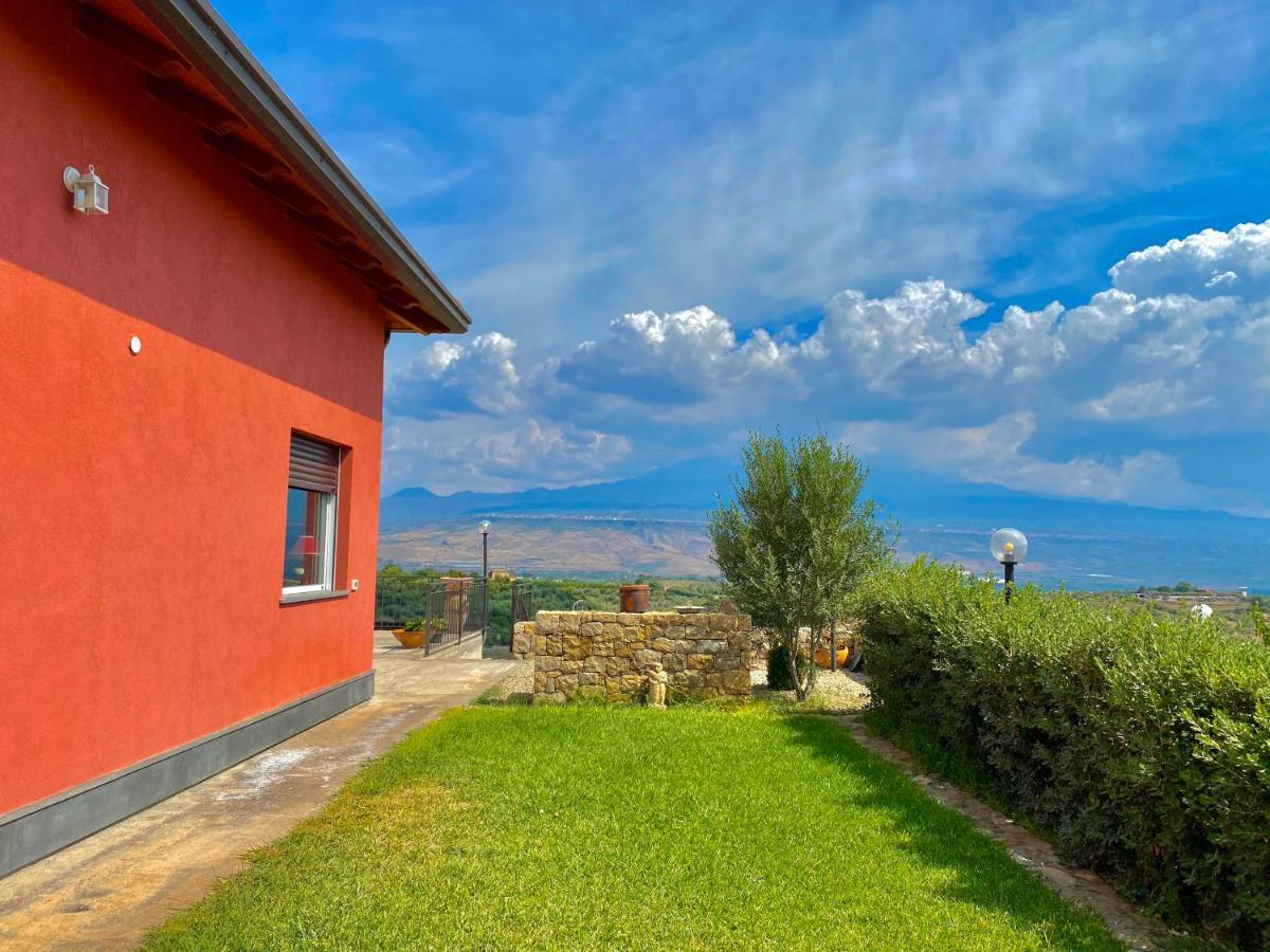 Cs Villa Fronte Etna Centuripe Buitenkant foto